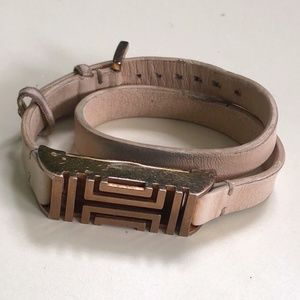 Tory Burch Fitbit Leather Wrap Bracelet